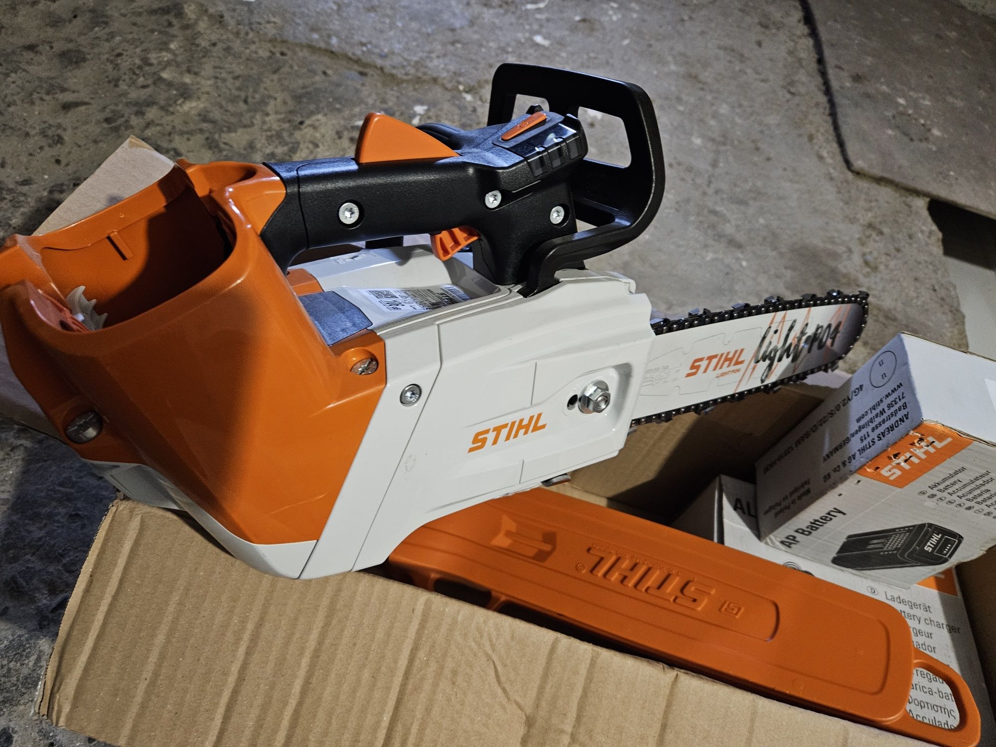 Stihl fierăstrău msa 220t cu acumulator 36v