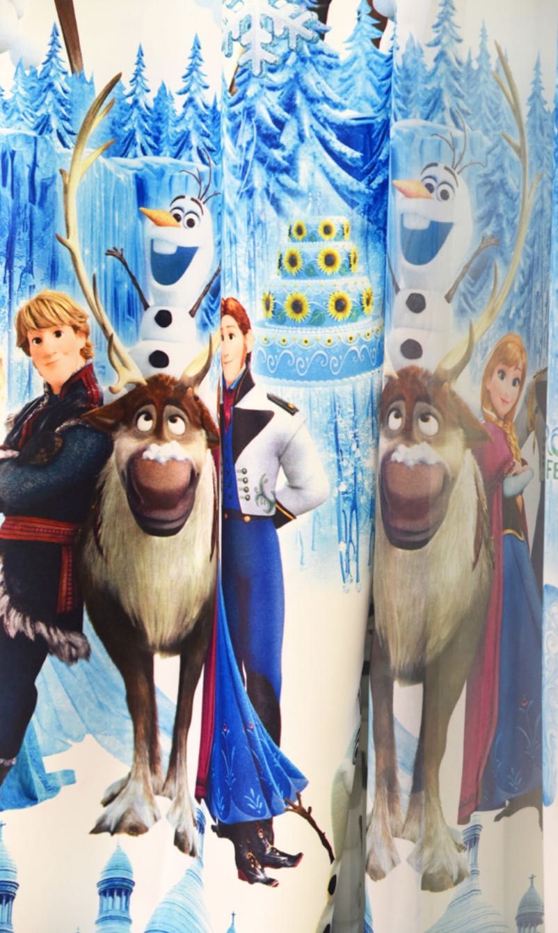 Set draperie și perdea Frozen