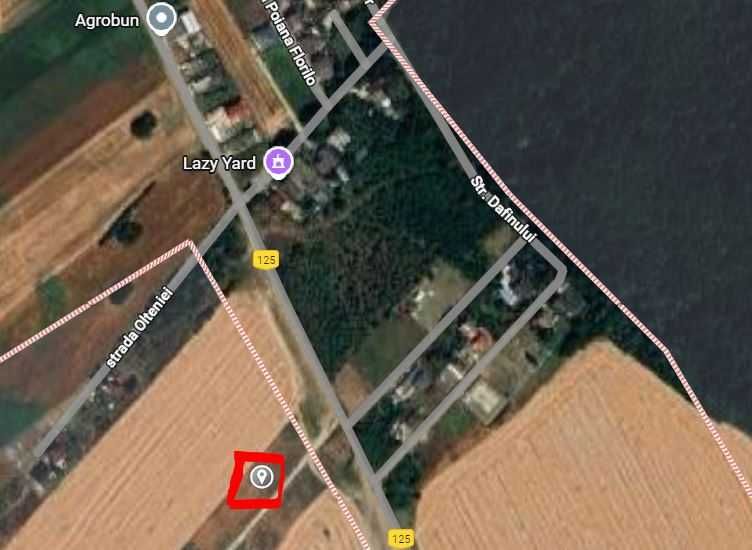 Teren intravilan – Teghes Ilfov, lângă pădure și A0