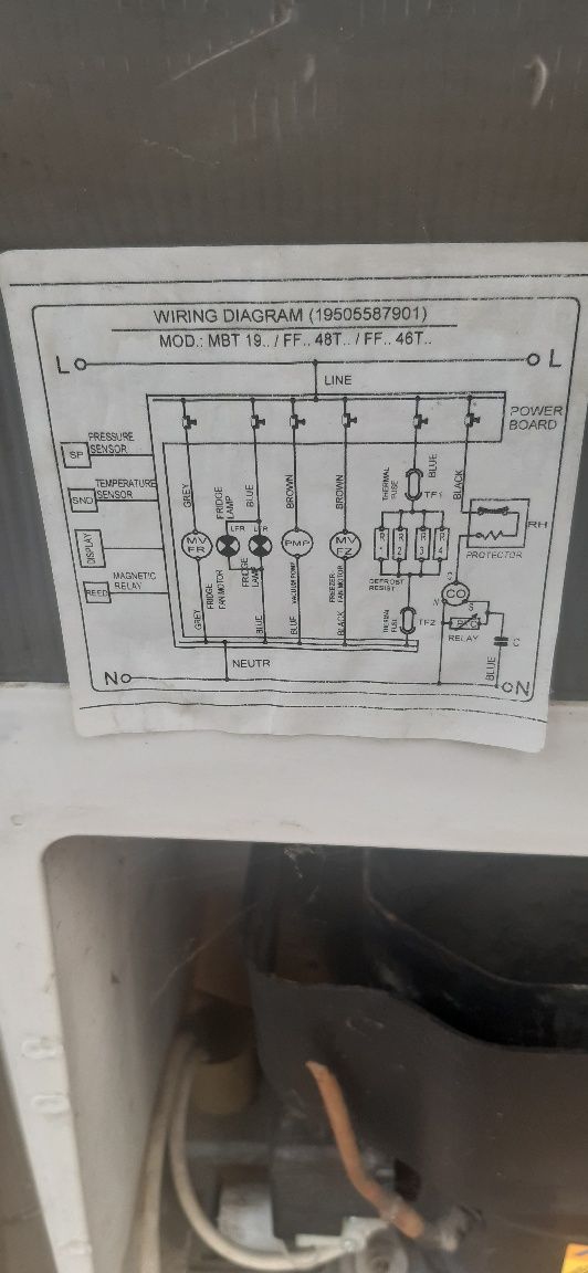 Dezmembrez combina frigorifica Hotpoint Aristone.