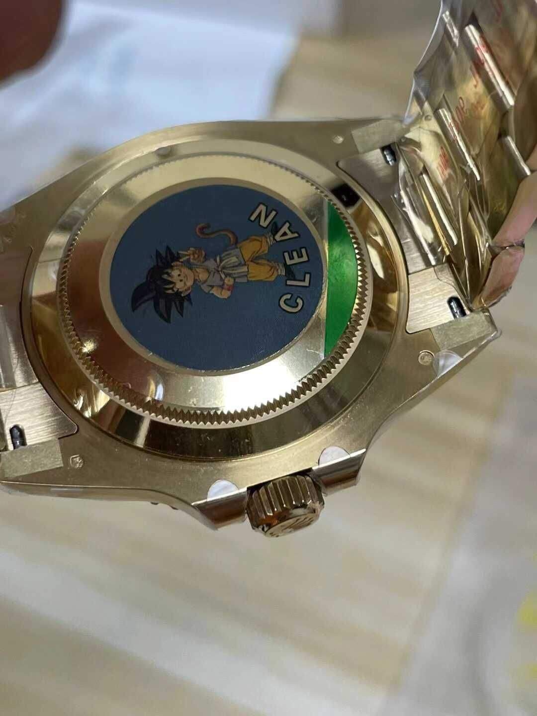 Часовници Rolex Submariner златно/синьо