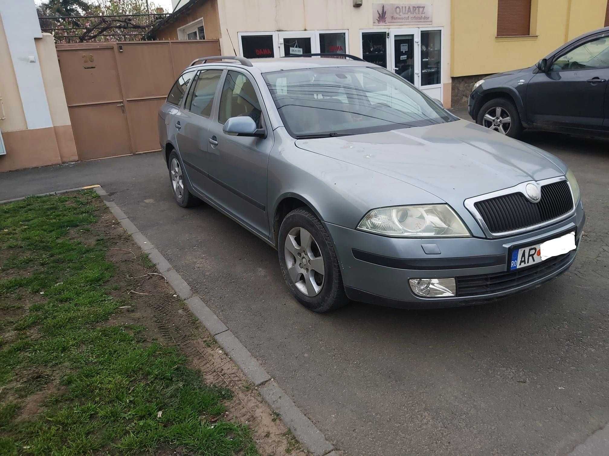 Skoda Octavia break 2,0 diesel , an 2007, înmatriculat, ITP recent