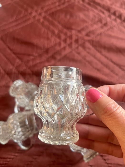 Нов сервиз чаши за ликьор от Австрия Ретро