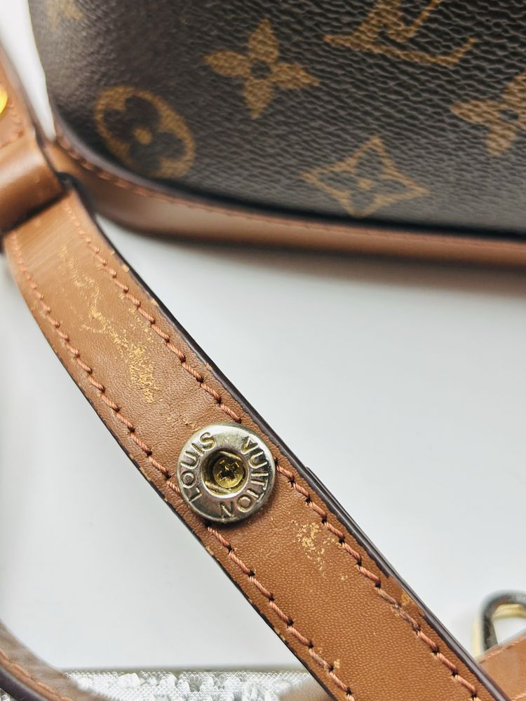 Luis Vuitton дамска оргинална раница 2в1