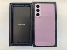 Samsung Galaxy S22 128 GB Bora Purple, Dual Sim ,Кожен Калъф