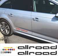 Audi allroad стикер ауди стикер ауролд