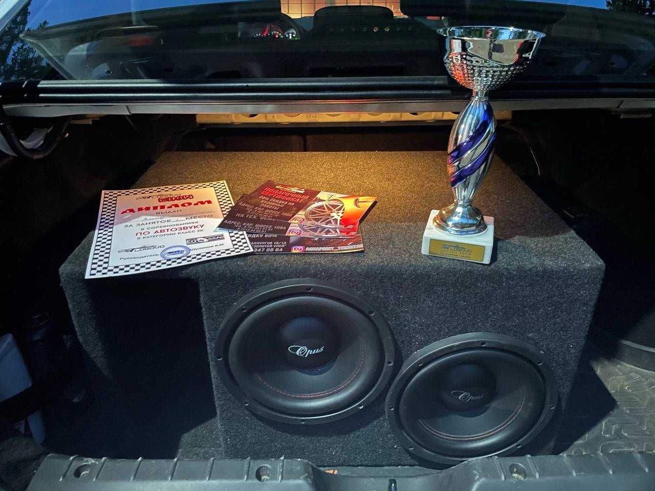 Сабвуфер ЧВР 2хOpus SD-250FA / Kaspi Red