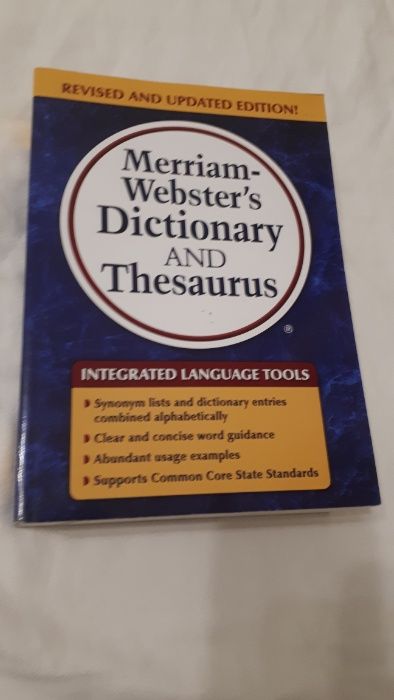 The Merriam-Webster s Dictionary and Thesaurus