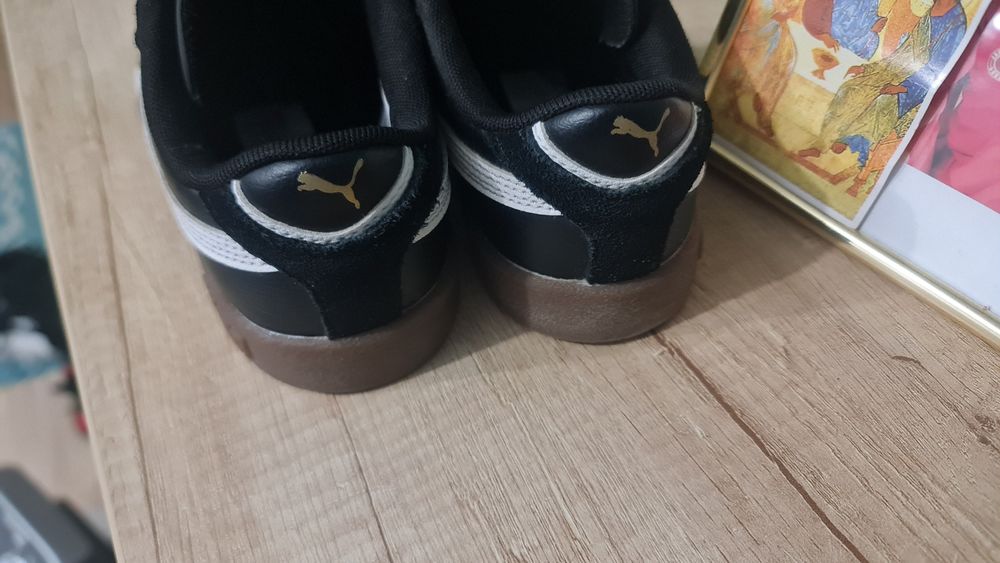 Adidasi Puma 31 negru cu auriu