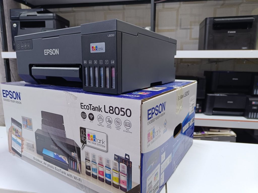 Epson L8050. Цветной принтер