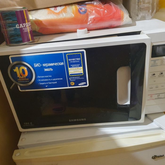 Пролаам микроволновую печь Самсунг