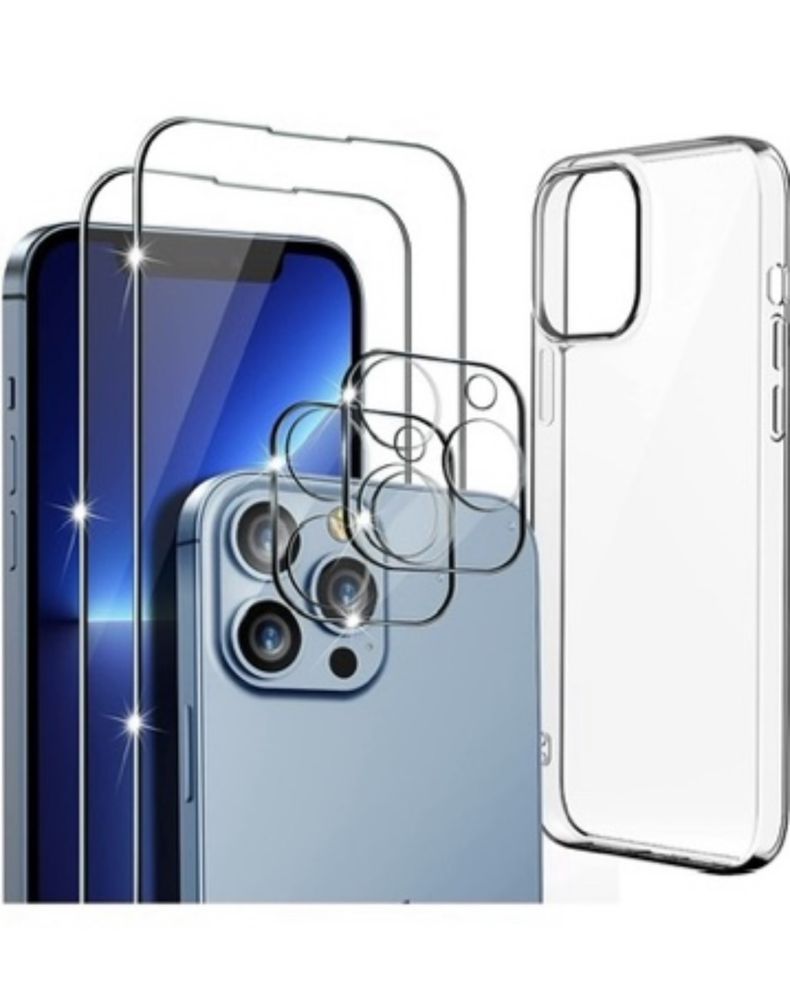 Iphone 14/15/16 PRO MAX Husa G Case + Folie Camera + Folie Sticla 22D