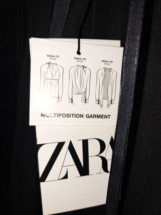 Zara асиметрична риза