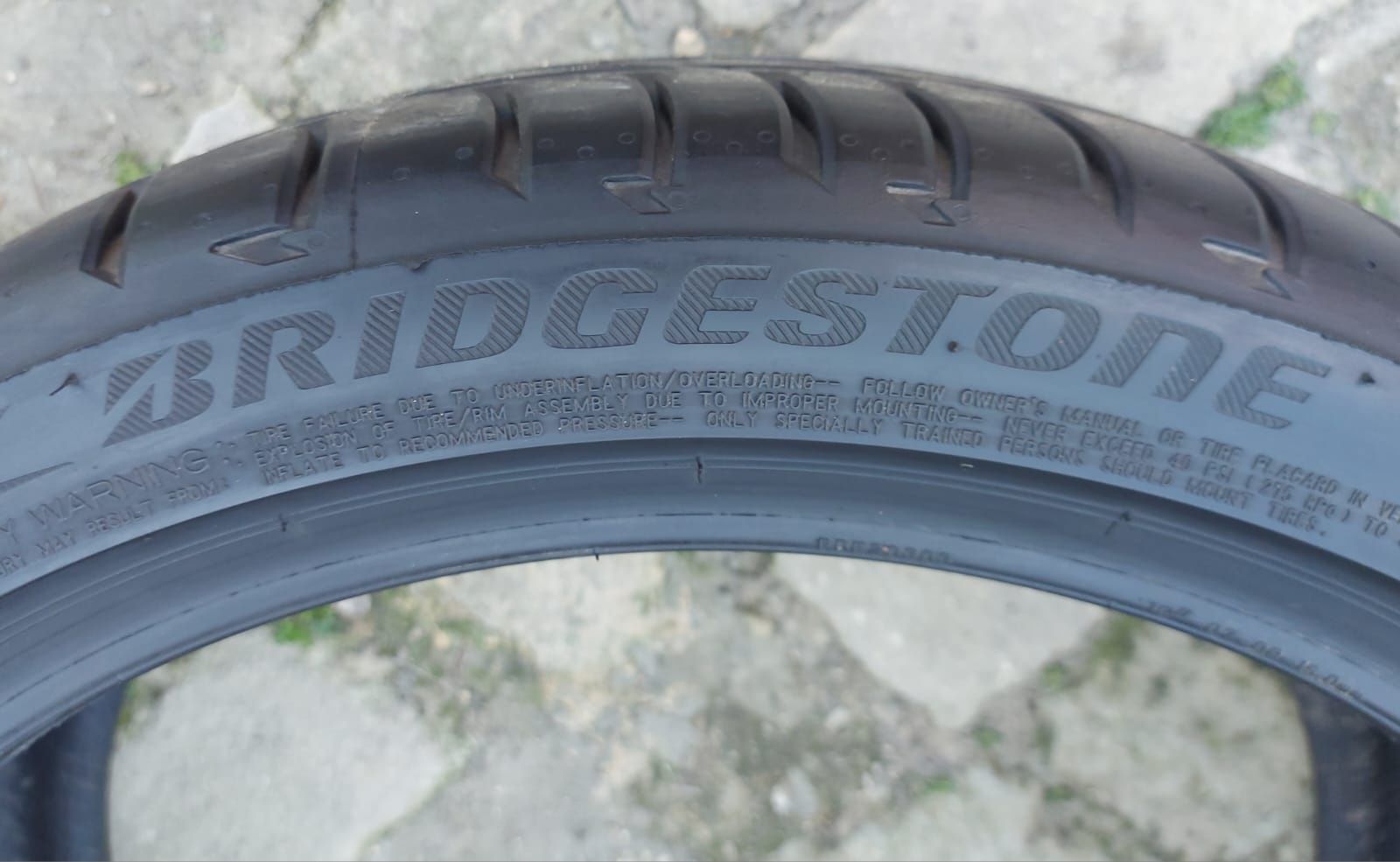 Set 2buc 225/40 R19 93W Bridgestone Potenza S001 vară