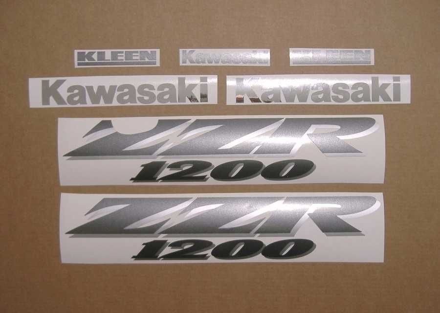 Стикери Kawasaki ZZR 1100/1200/1400/600 кавазаки ЗЗР лепенки