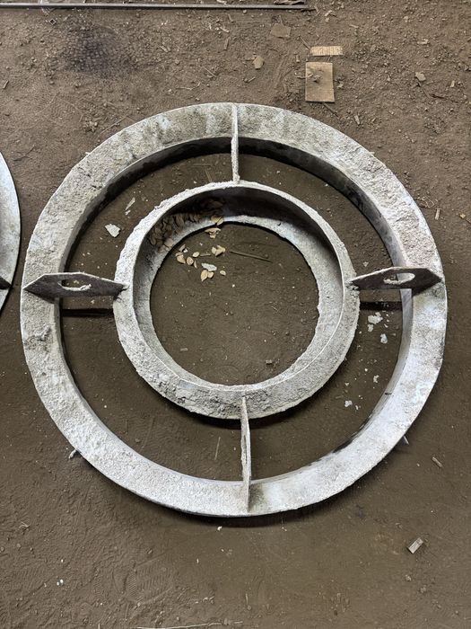 Форма бетонного кольца (кольцо опорное) КО-6