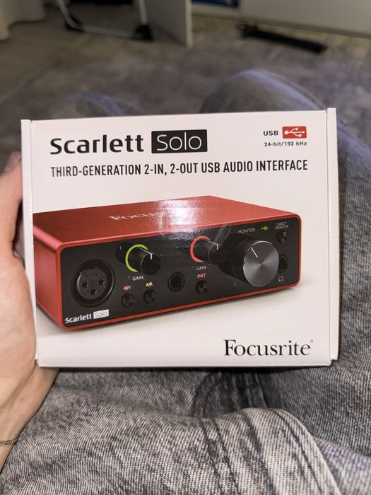 Scarlett Solo 3rd gen