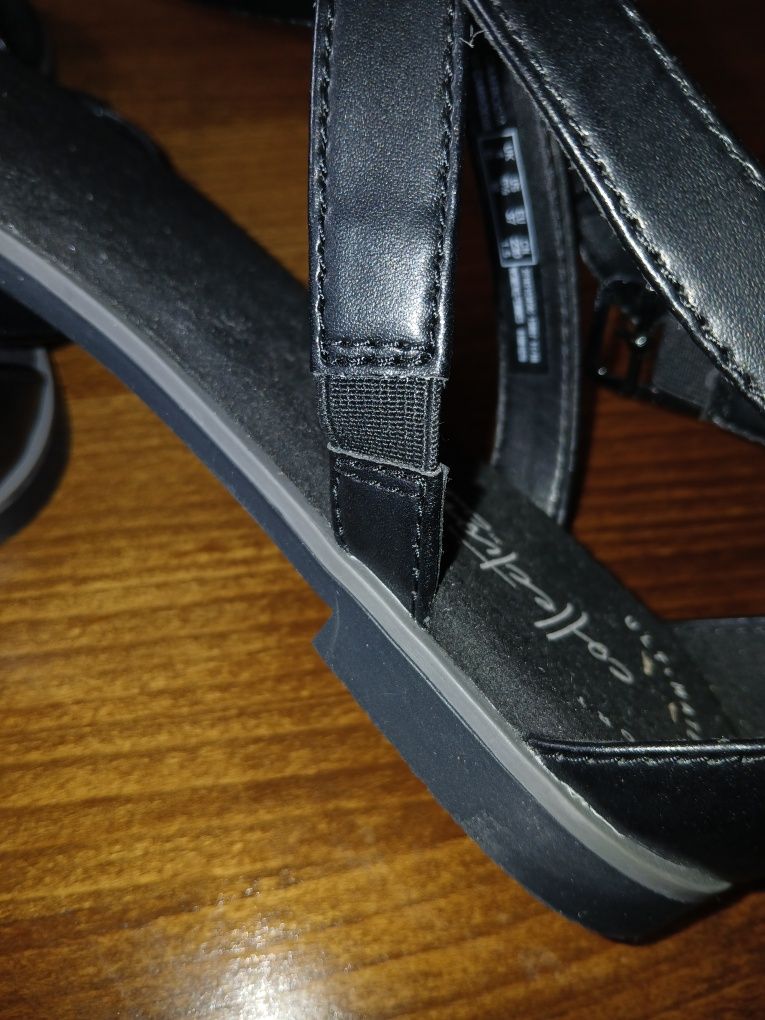 Нови дамски сандали на Clarks  , естествена кожа