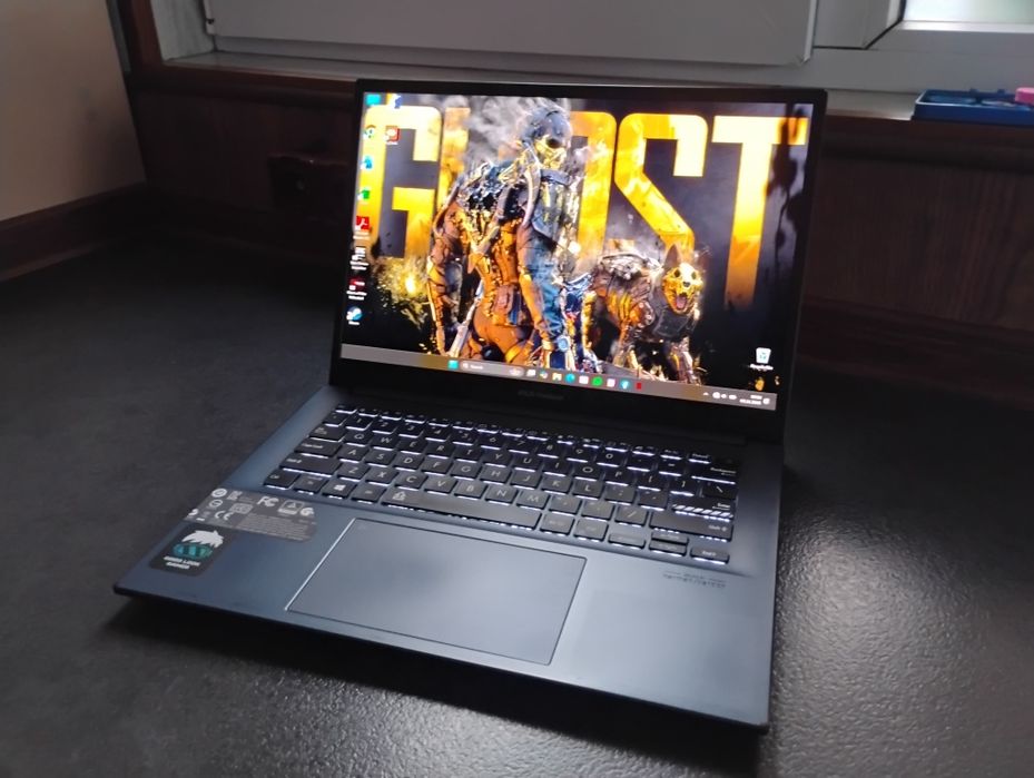 Laptop Asus Gaming OLED - Ryzen 5 - 5000serie - RTX