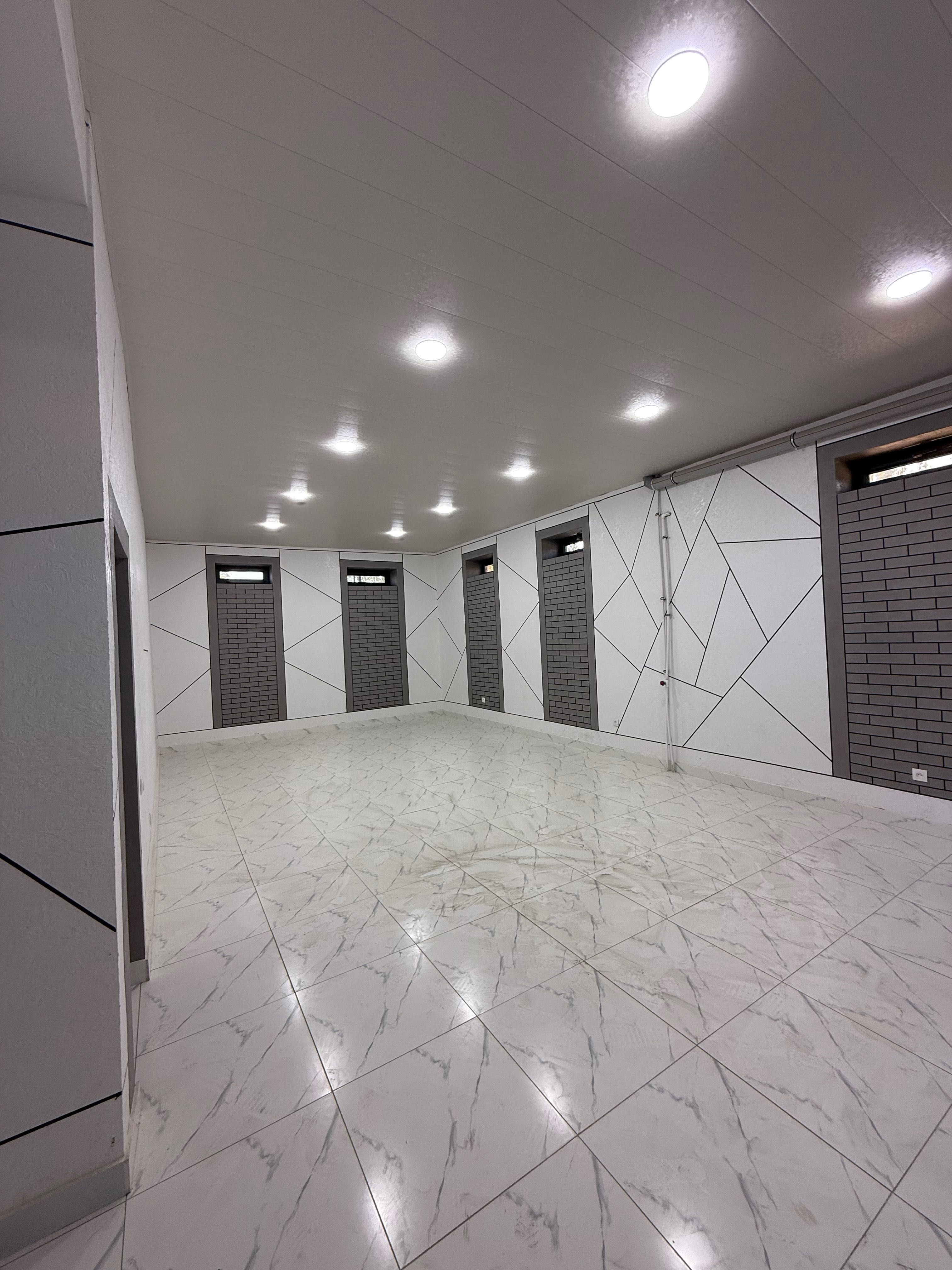 Цокольный этаж | Новостройка 55m2 | Сдается в аренду