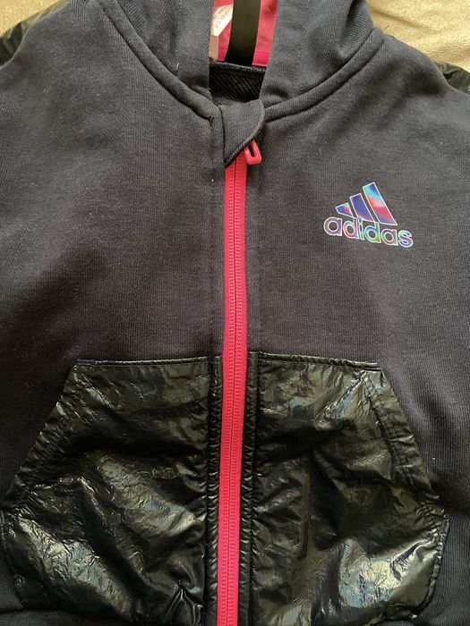 Детски суитчър с цип Adidas, размер 3-4г 104см