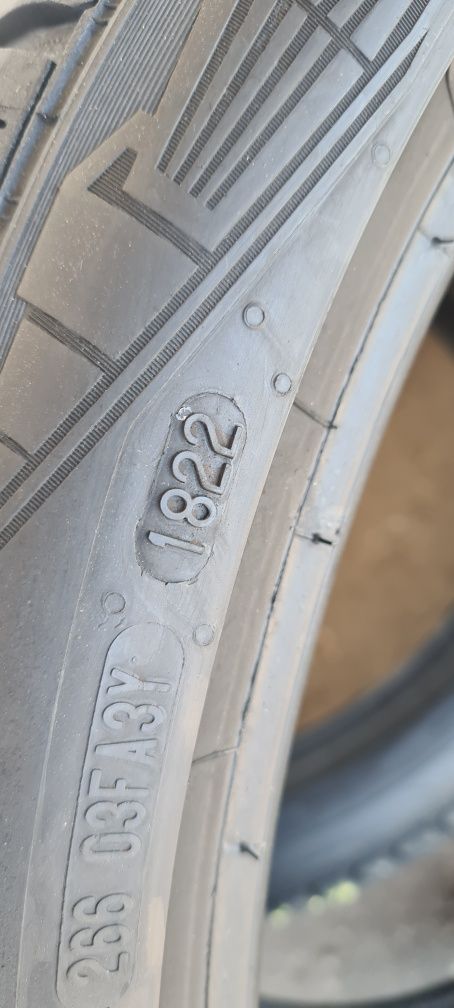 2 anvelope M+S Continental 255/35/19