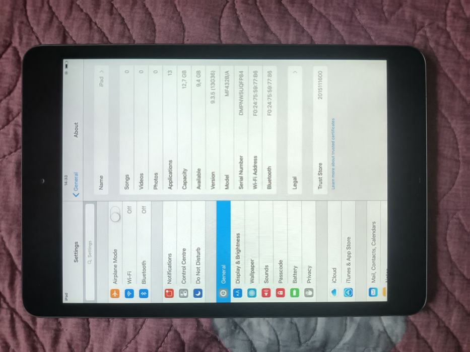 iPad Mini 1 16GB