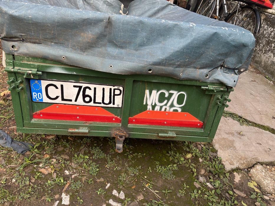 Remorcă robustă pentru transport diverse materiale