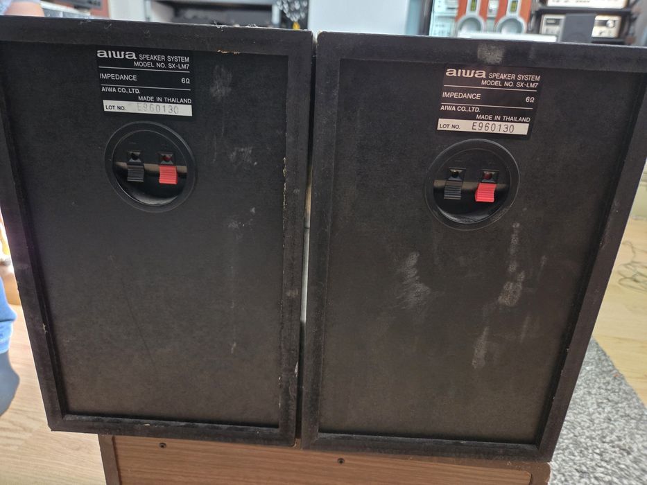 Boxe de raft vintage Aiwa SX-LM7