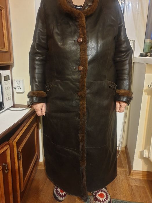 Дублёнка Турция. разм. 56-58 женская.