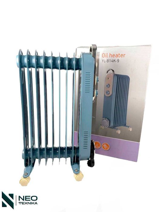 Uy uchun elektr isitish pechlari: yog 'bilan to'ldirilgan radiator