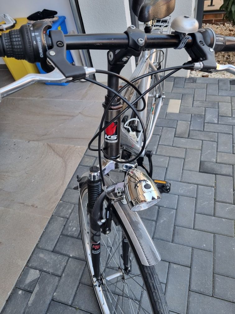 Bicicleta barbati, cadru aluminiu, City Bike, stare perfecta