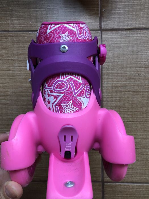 Patine cu rotile marime reglabila 23-27 SFR Stomper Girls