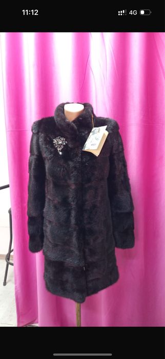 Натуральная норковая шуба,42 размер қыздың артынан апарғанға күшті