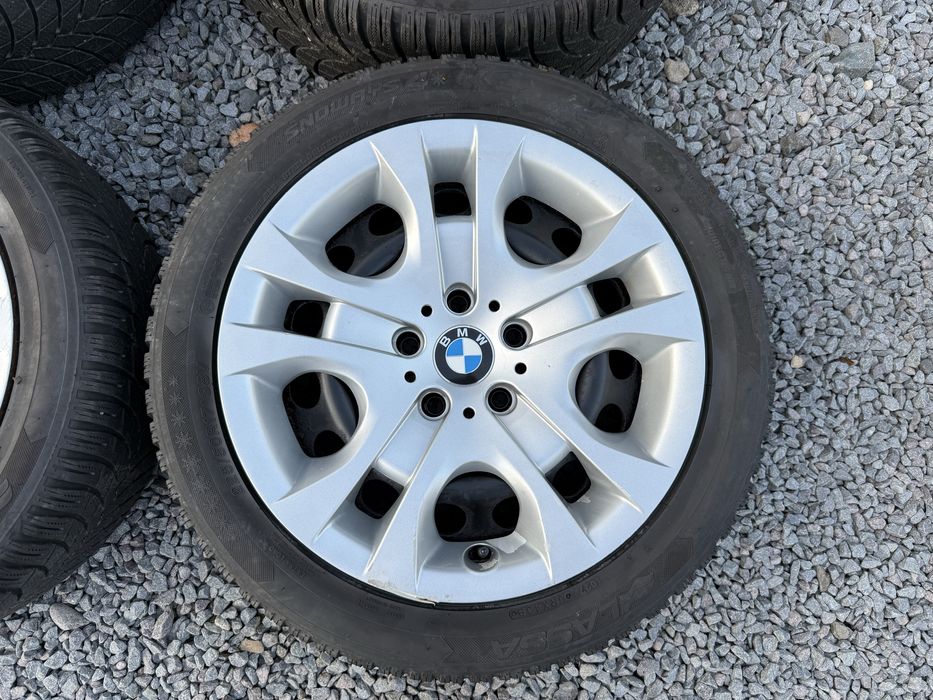 Jante BMW 17 originale 225 50 R17 cu anevlope iarna Lassa Snoways 7 mm