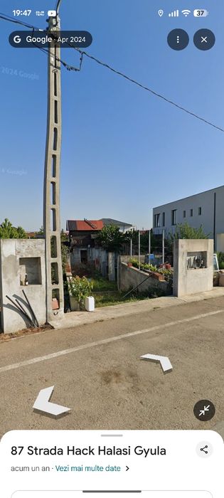 Vând teren + fundație Grigorescu Oradea