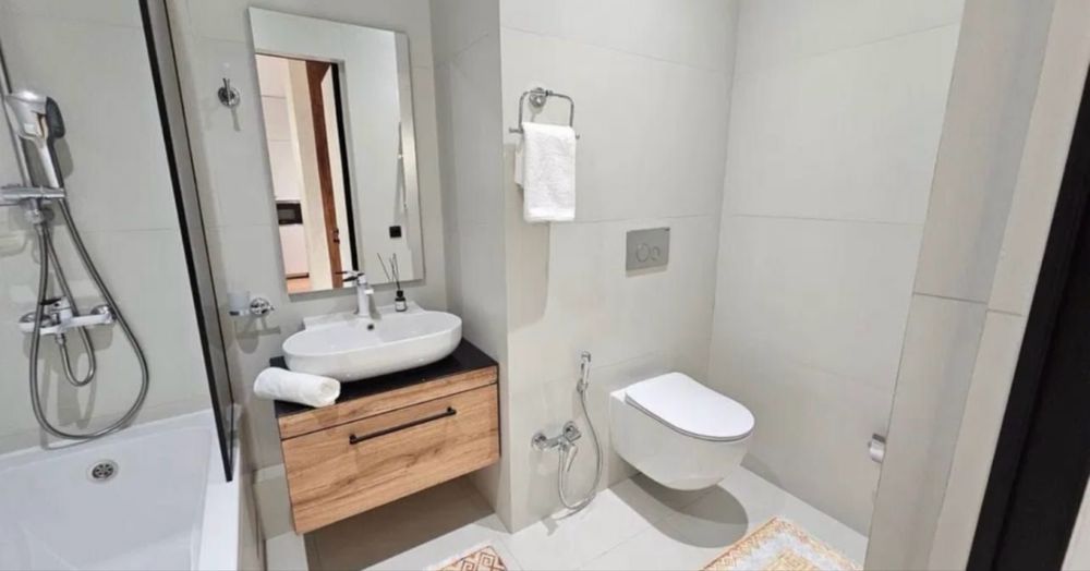 ЖК NRG Ойбек 2/8/12 50 кв. Аренда новая квартира в новостройке