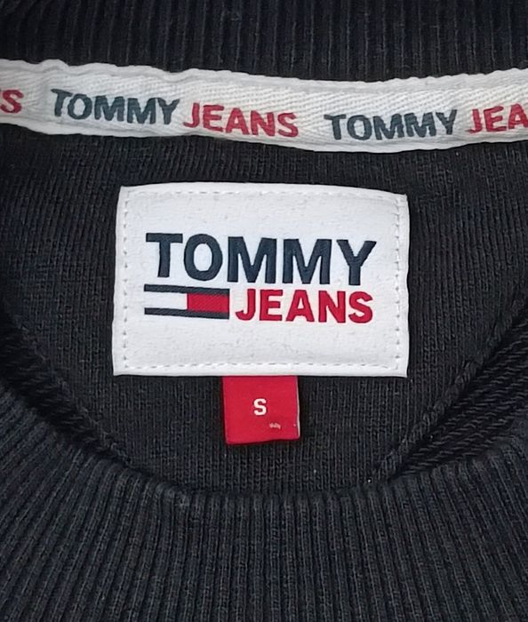 Tommy Jeans Logo Sweatshirt оригинално горнище S памук суичър горно