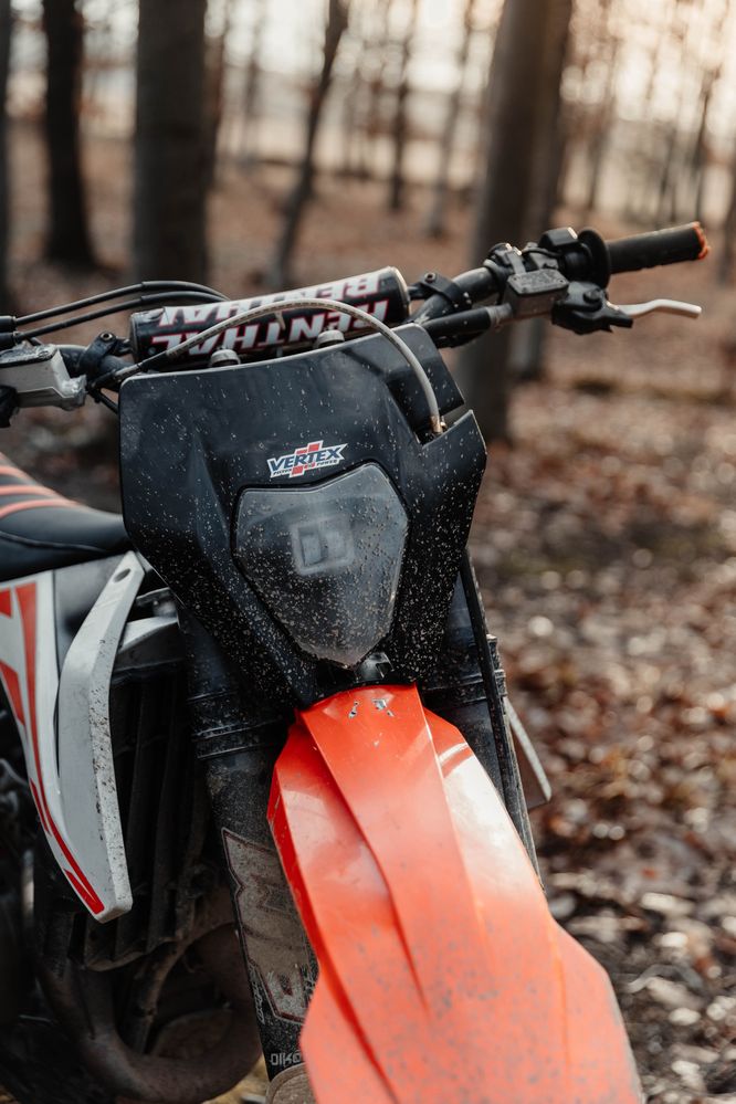 Schimb cu A2 - Motocross KTM 450SXF cu suspensie Enduro, 4 timpi