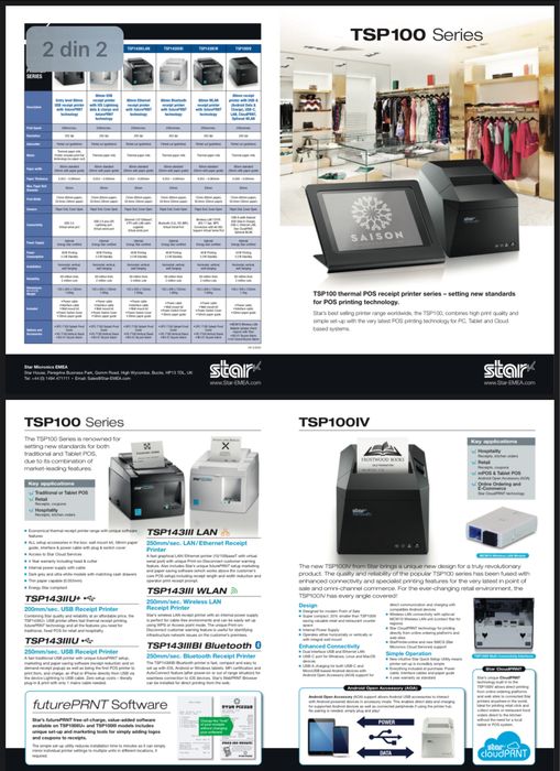 Imprimanta Star Tsp100III WI FI