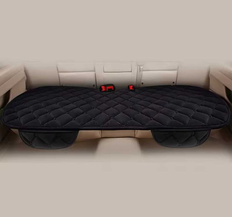 Протектор за задна седалка, 135см, черен цвят