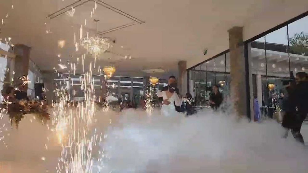 GHEATA carbonica, fum ambiental, artificii recii interior, tip vulcan