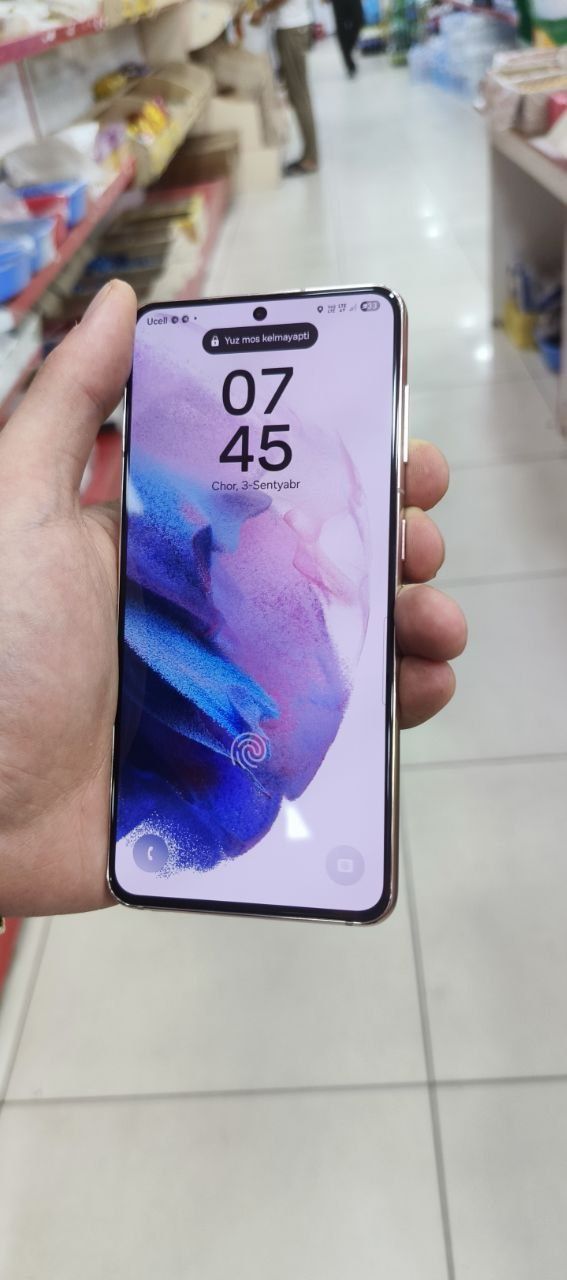 S21 5G  256ga 8 xolati ideal  5oy grantiya Narxi 243$