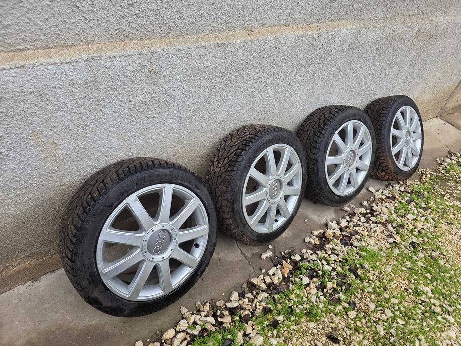 Джанти със зимни гуми 5х112 17