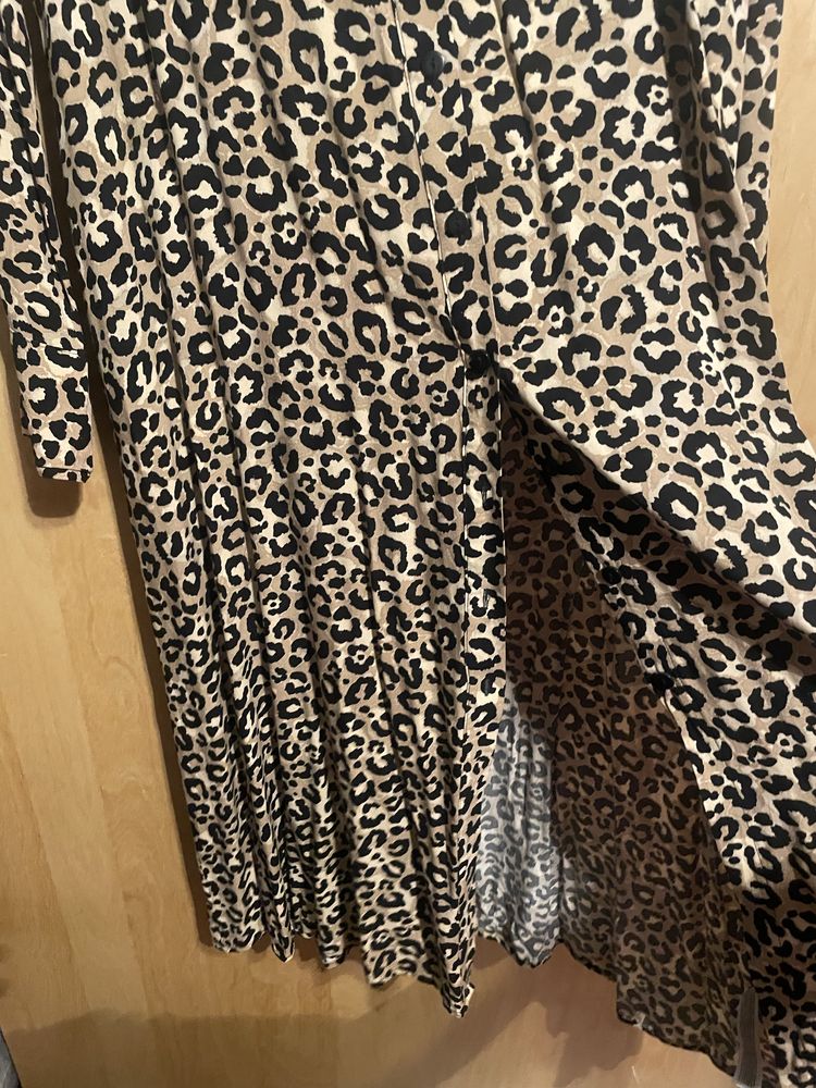 Rochie maxi Calliope animal print potrivita L