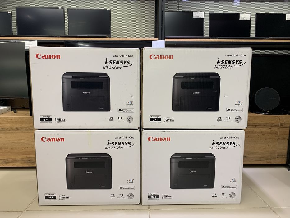 Продаются новые принтеры Canon I-Sensys MF272dw, МФУ, лазерные,1061/А1
