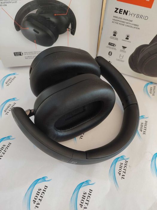 Creative Zen Hybrid Gen 2 Безжични слушалки с ANC и до 100 часа, Черен