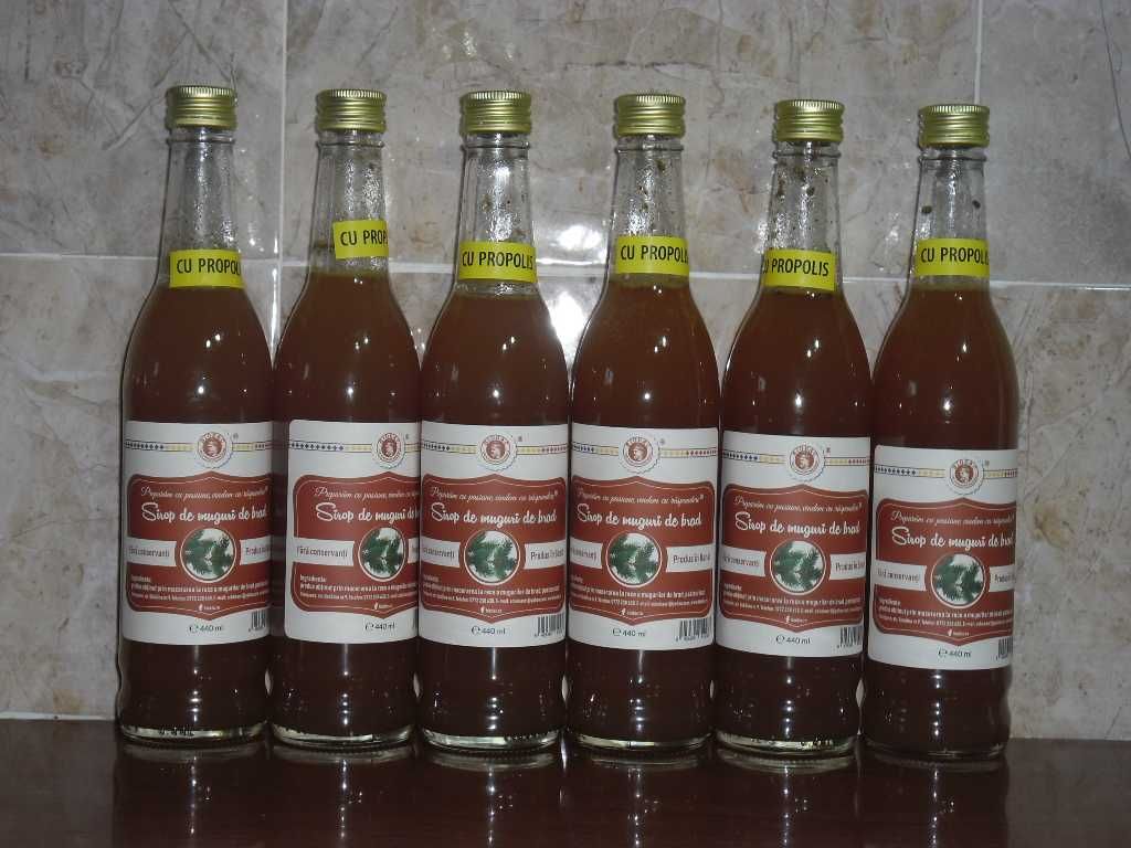 Sirop din muguri de brad cu propolis, 440ml