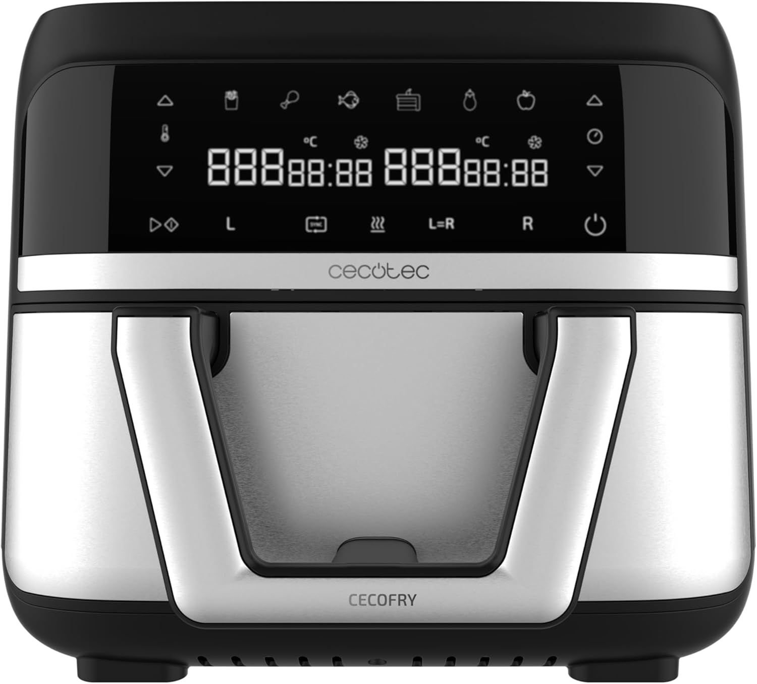 Friteuza aer cald Cecotec 9L, 2850W, 6 programe, duala | 049962