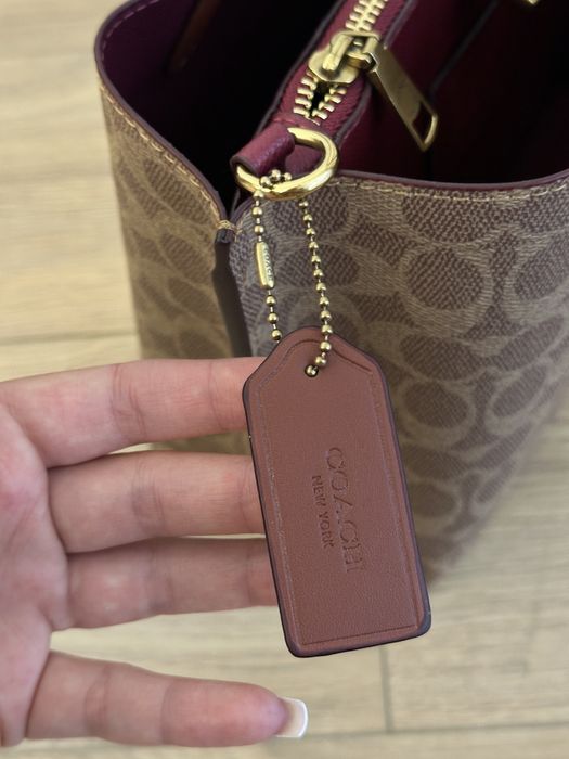 ОРИГИНАЛНА! Coach дамска чанта Willow Tote Bag 24